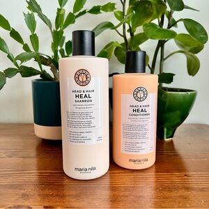 Maria Nila Head & Hair Heal Shampoo & Conditioner Set Vegan New & Authentic